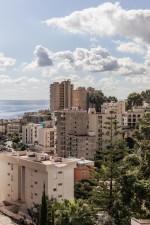 Penthouse with terrace, swimming pool and sea views for sale in Cala Major, Majorca