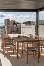 Penthouse with terrace, swimming pool and sea views for sale in Cala Major, Majorca