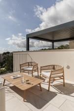 Penthouse with terrace, swimming pool and sea views for sale in Cala Major, Majorca